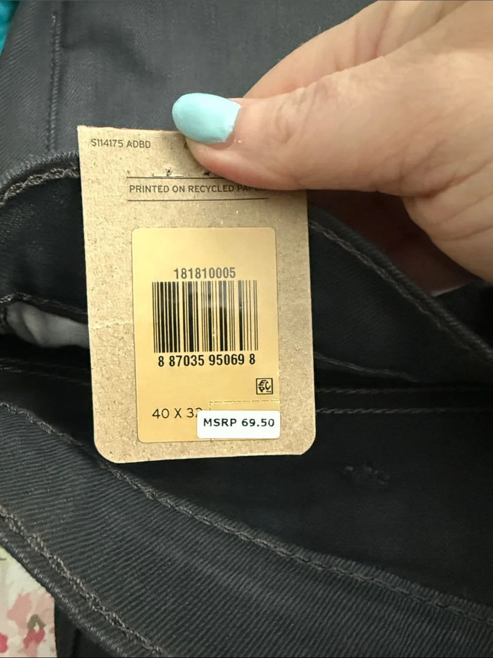 Levi's Men's Dark Gray Straight Jeans